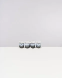 Motel a Miio Alcachofra Espressobecher schwarzblau 4er-Set* Becher-Sets|Tassen & Becher Sets %