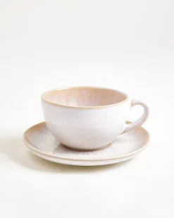 Motel a Miio Areia Cappuccinotasse & Untertasse klein classic 4er-Set* Tassen-Sets|Tassen Mit Untertassen