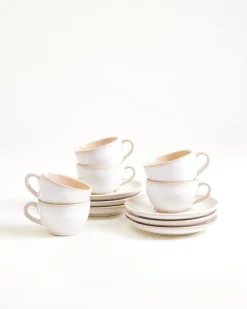 Motel a Miio Areia Espressotasse & Espressountertasse classic 6er-Set* Tassen-Sets|Tassen Mit Untertassen
