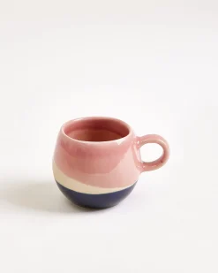 Motel a Miio Bica Espressotasse rosa sand dunkelblau 6er-Set* Tassen-Sets