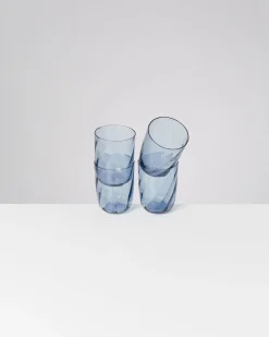Motel a Miio Calma Glas groß swirl 4er-Set* Große Gläser