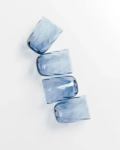Motel a Miio Calma Glas groß swirl 4er-Set* Große Gläser
