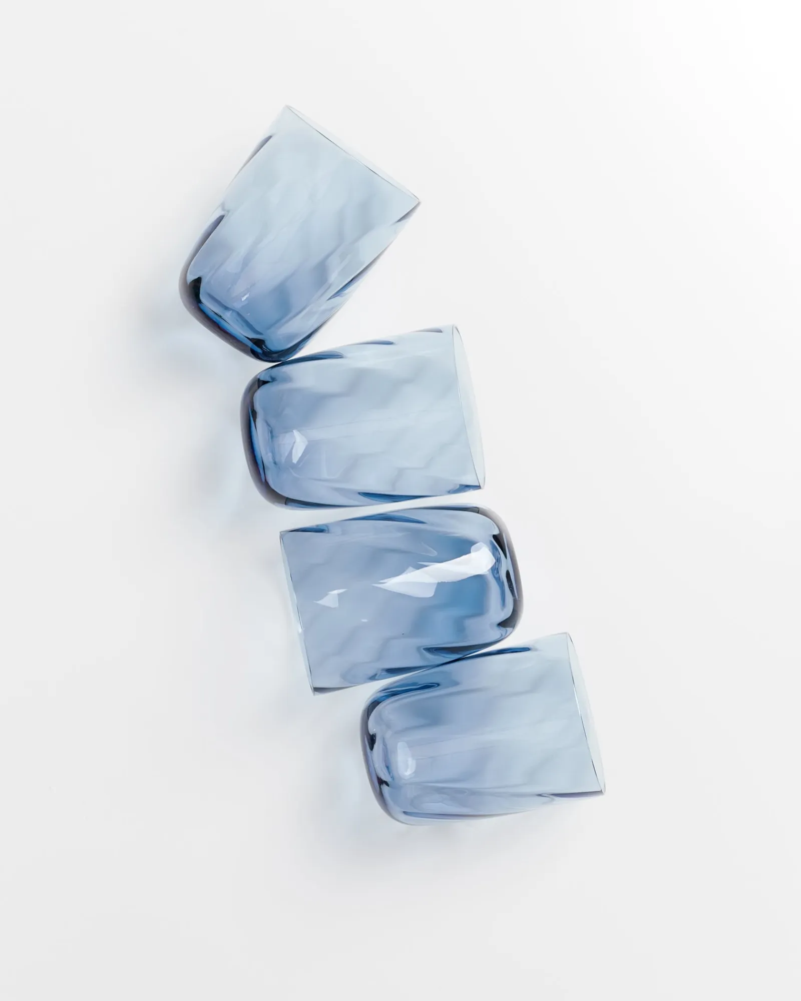 Motel a Miio Calma Glas groß swirl 4er-Set* Große Gläser