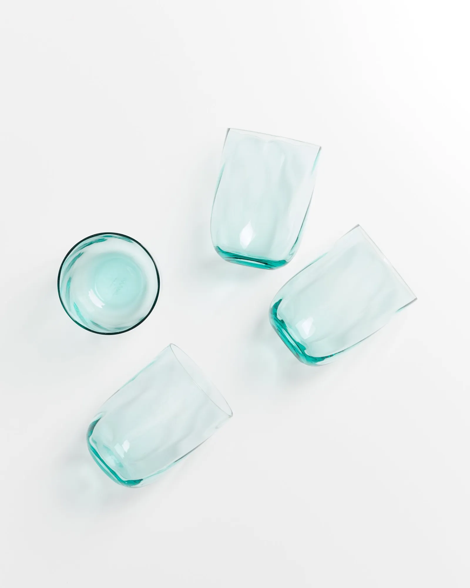 Motel a Miio Calma Glas groß swirl 4er-Set* Große Gläser