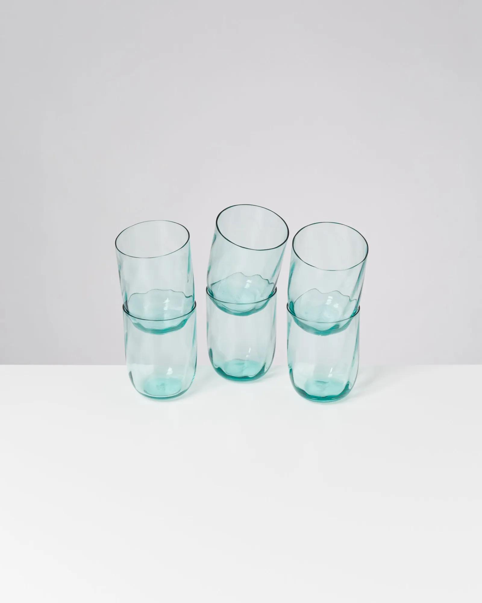 Motel a Miio Calma Glas groß swirl 6er-Set* Große Gläser