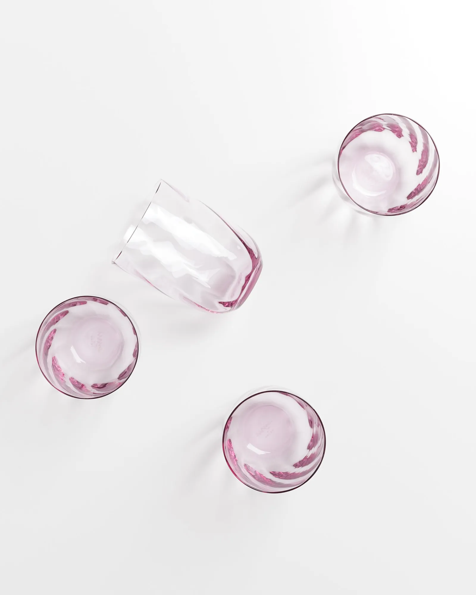 Motel a Miio Calma Glas groß swirl 4er-Set* Große Gläser
