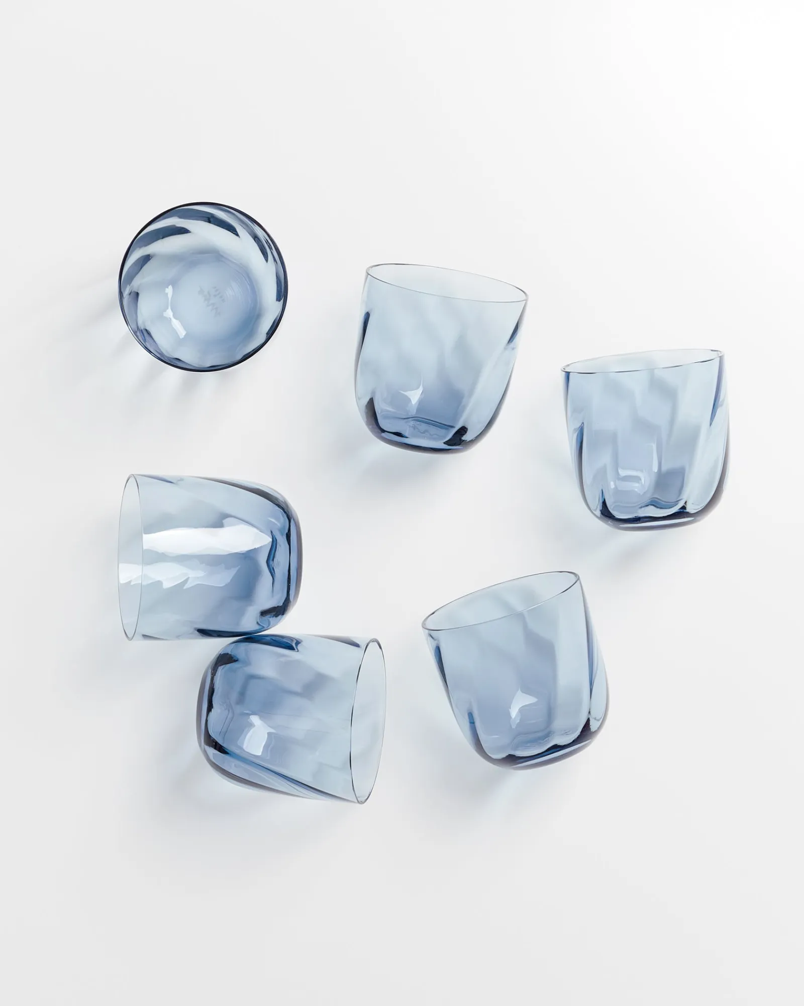 Motel a Miio Calma Glas klein swirl 6er-Set* Kleine Gläser