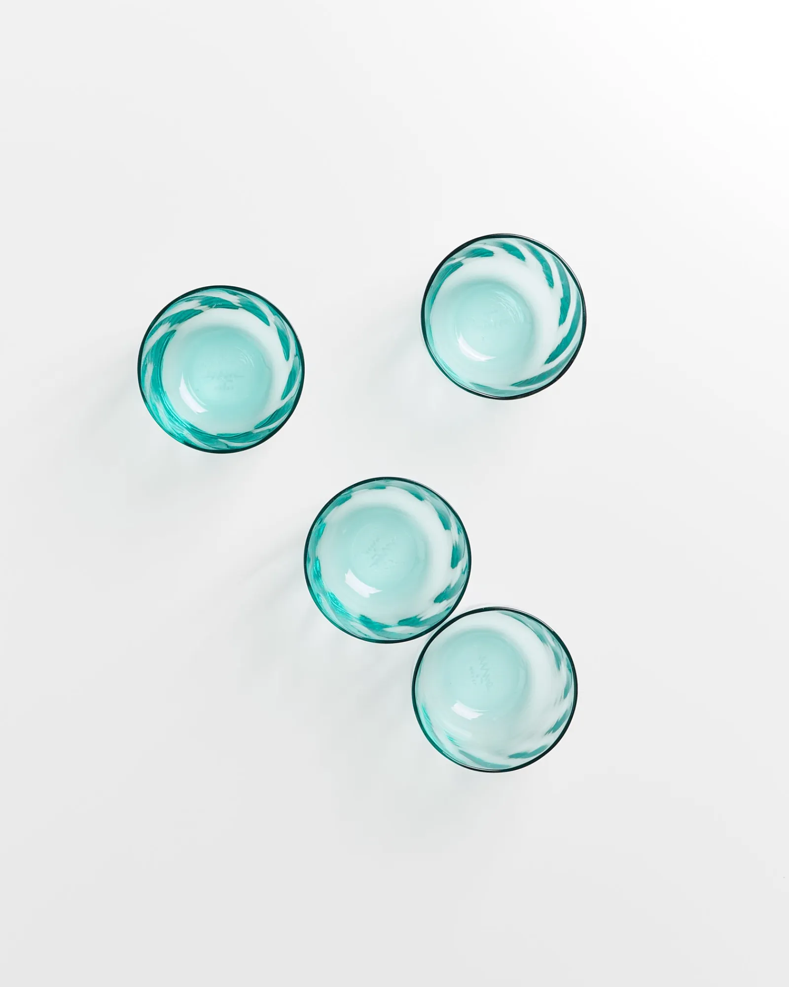 Motel a Miio Calma Glas klein swirl 4er-Set* Kleine Gläser