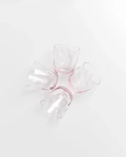 Motel a Miio Calma Glas klein swirl 4er-Set* Kleine Gläser