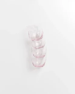 Motel a Miio Calma Glas klein swirl 4er-Set* Kleine Gläser