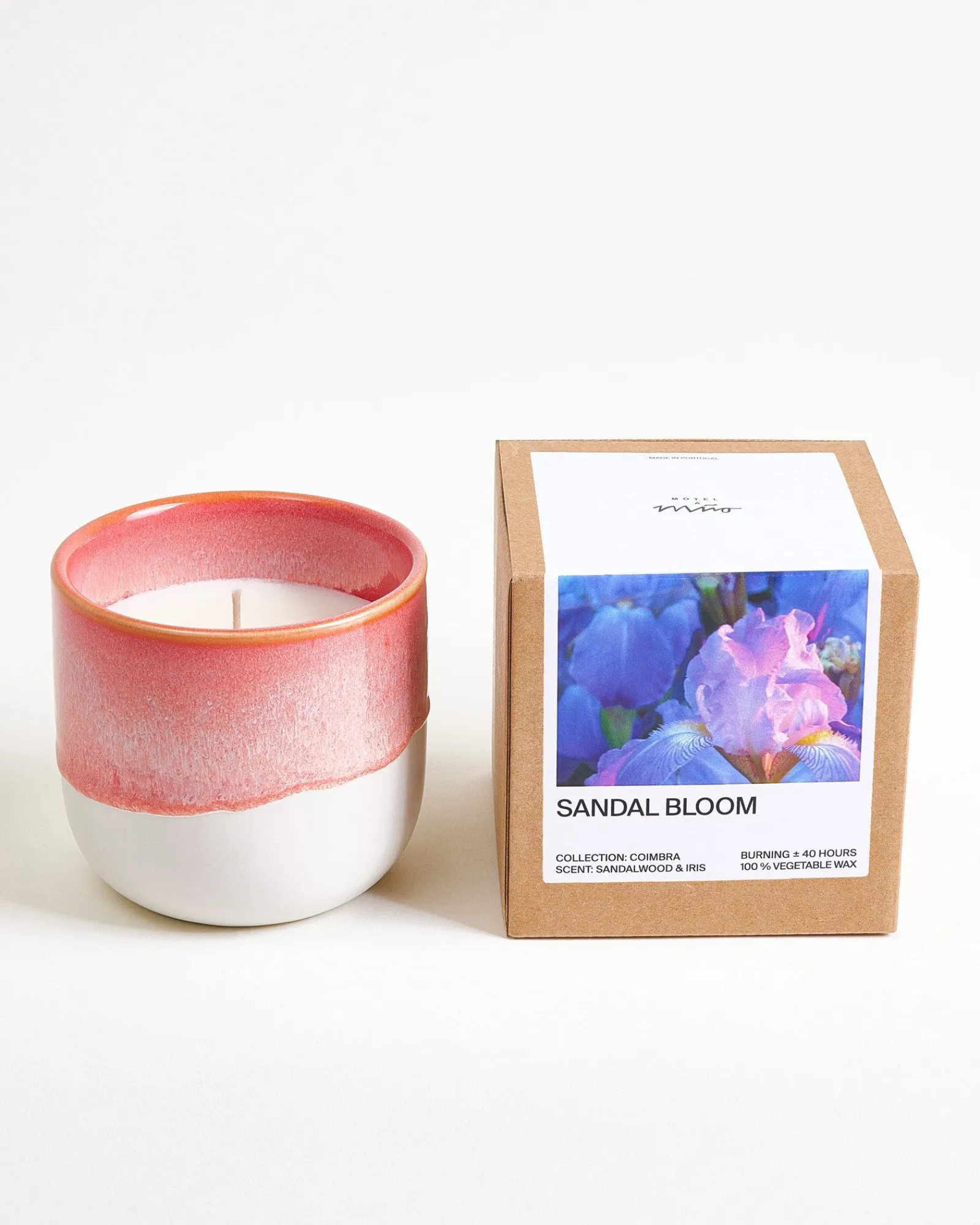 Motel a Miio Coimbra Geschenk-Set Duftkerze apricot pink 3-teilig* Duftkerzen