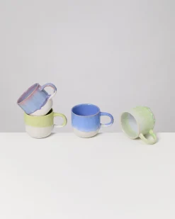 Motel a Miio Coimbra Tasse groß Vibrant Glow 4er-Set* Mix & Match-Sets|Tassen-Sets