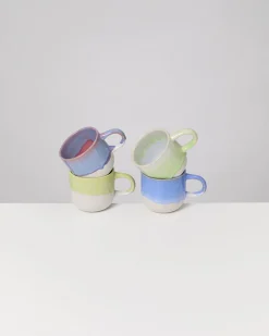 Motel a Miio Coimbra Tasse groß Vibrant Glow 4er-Set* Mix & Match-Sets|Tassen-Sets