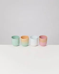 Motel a Miio Copa Alto Becher klein Pastel Whsiper 4er-Set* Mix & Match-Sets|Becher-Sets