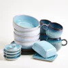 Motel a Miio Geschirr-Set Blue Horizon aqua grünblau 17-teilig* Mix & Match Sets %