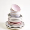 Motel a Miio Geschirr-Set Endless Summer grau rosé 16-teilig* Mix & Match Sets %|Geschirrset Für 4 Personen