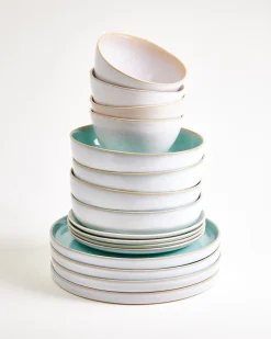 Motel a Miio Geschirr-Set Mint Harmony mint sand 16-teilig* Mix & Match Sets %|Geschirrset Für 4 Personen