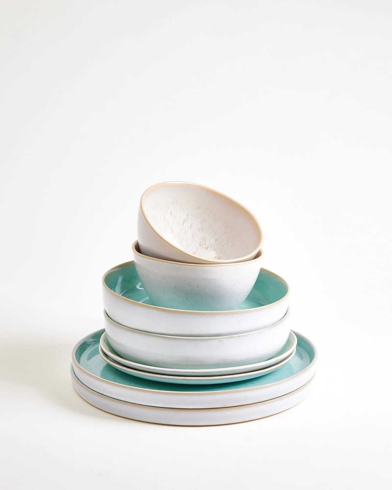 Motel a Miio Geschirr-Set Mint Harmony mint sand 8-teilig* Mix & Match Sets %|Geschirrset Für 2 Personen