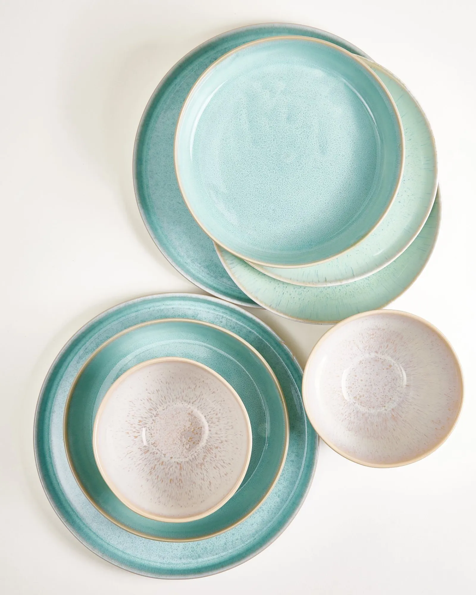 Motel a Miio Geschirr-Set Mint Harmony mint sand 8-teilig* Mix & Match Sets %|Geschirrset Für 2 Personen