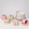 Motel a Miio Geschirr-Set Morning Blush rosa sand 16-teilig* Mix & Match Sets %|Geschirrset Für 4 Personen