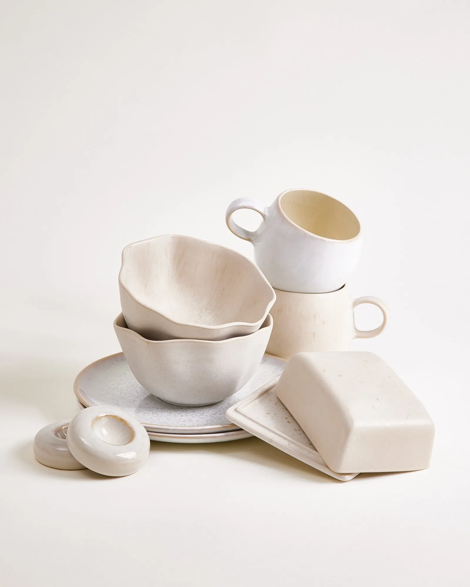 Motel a Miio Geschirr-Set Morning Sands sand 9-teilig* Mix & Match Sets %|Geschirrset Für 2 Personen