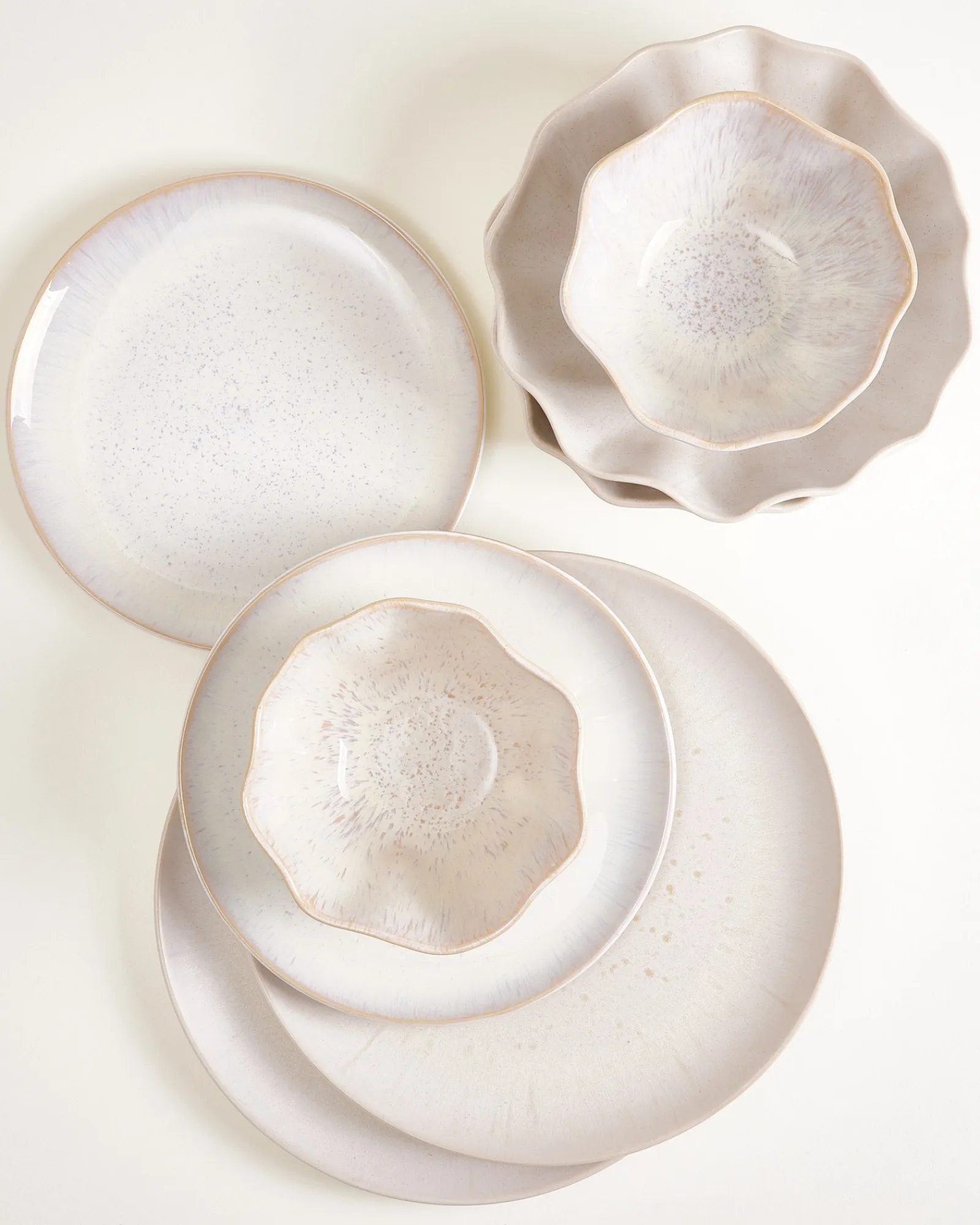 Motel a Miio Geschirr-Set Sand Dreams sand 8-teilig* Mix & Match Sets %|Geschirrset Für 2 Personen