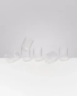 Motel a Miio Joia Glas klein riffled 6er-Set* Große Gläser