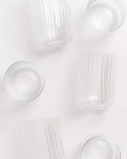 Motel a Miio Joia Glas klein riffled 6er-Set* Große Gläser