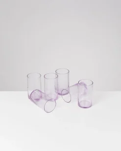Motel a Miio Leiria Glas klein riffled 6er-Set* Große Gläser