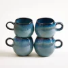 Motel a Miio Madeira Tasse klein grünblau 4er-Set* Tassen-Sets|Tassen & Becher Sets %