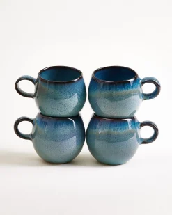 Motel a Miio Madeira Tasse klein grünblau 4er-Set* Tassen-Sets|Tassen & Becher Sets %