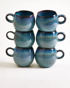 Motel a Miio Madeira Tasse klein grünblau 6er-Set* Tassen-Sets|Tassen & Becher Sets %