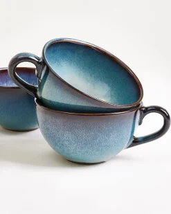 Motel a Miio Madeira Teetasse & Untertasse groß classic 6er-Set* Tassen-Sets|Tassen Mit Untertassen
