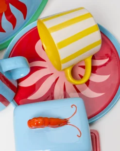 Motel a Miio MaM x Isis Maria Geschirr-Set Palm Stripe 5-teilig* Mix & Match Sets %