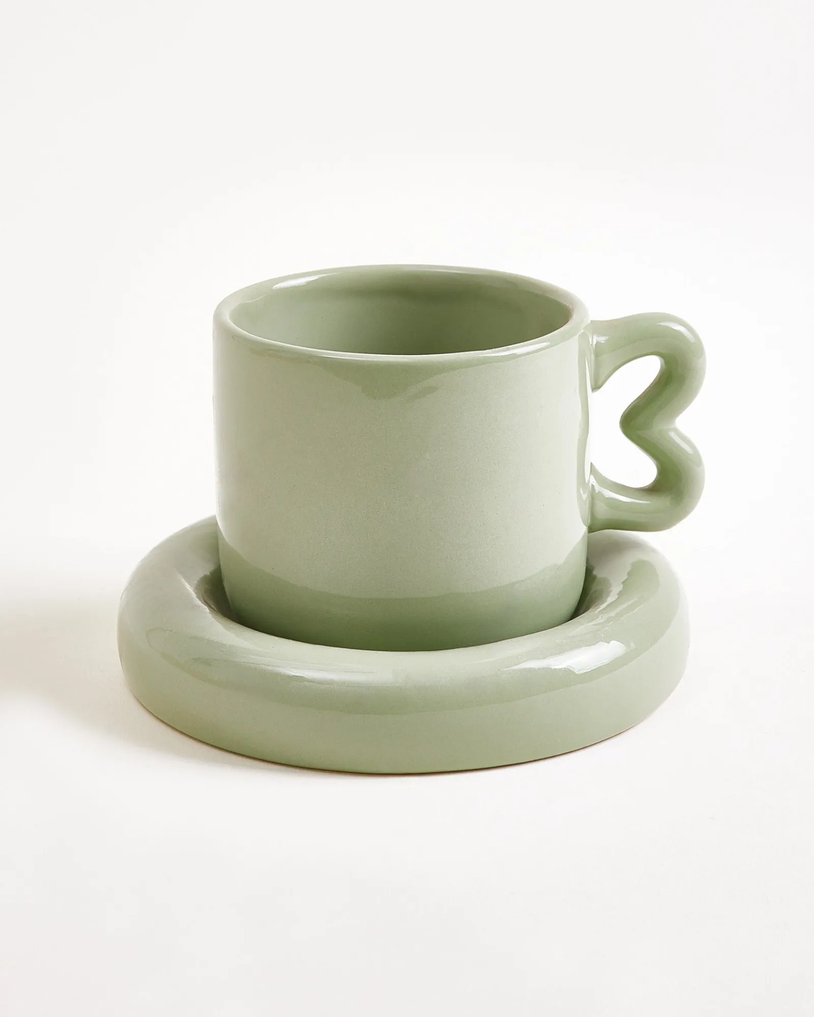 Motel a Miio Seia Tasse & Untertasse Herz* Kleine Tassen|Cappuccinotassen