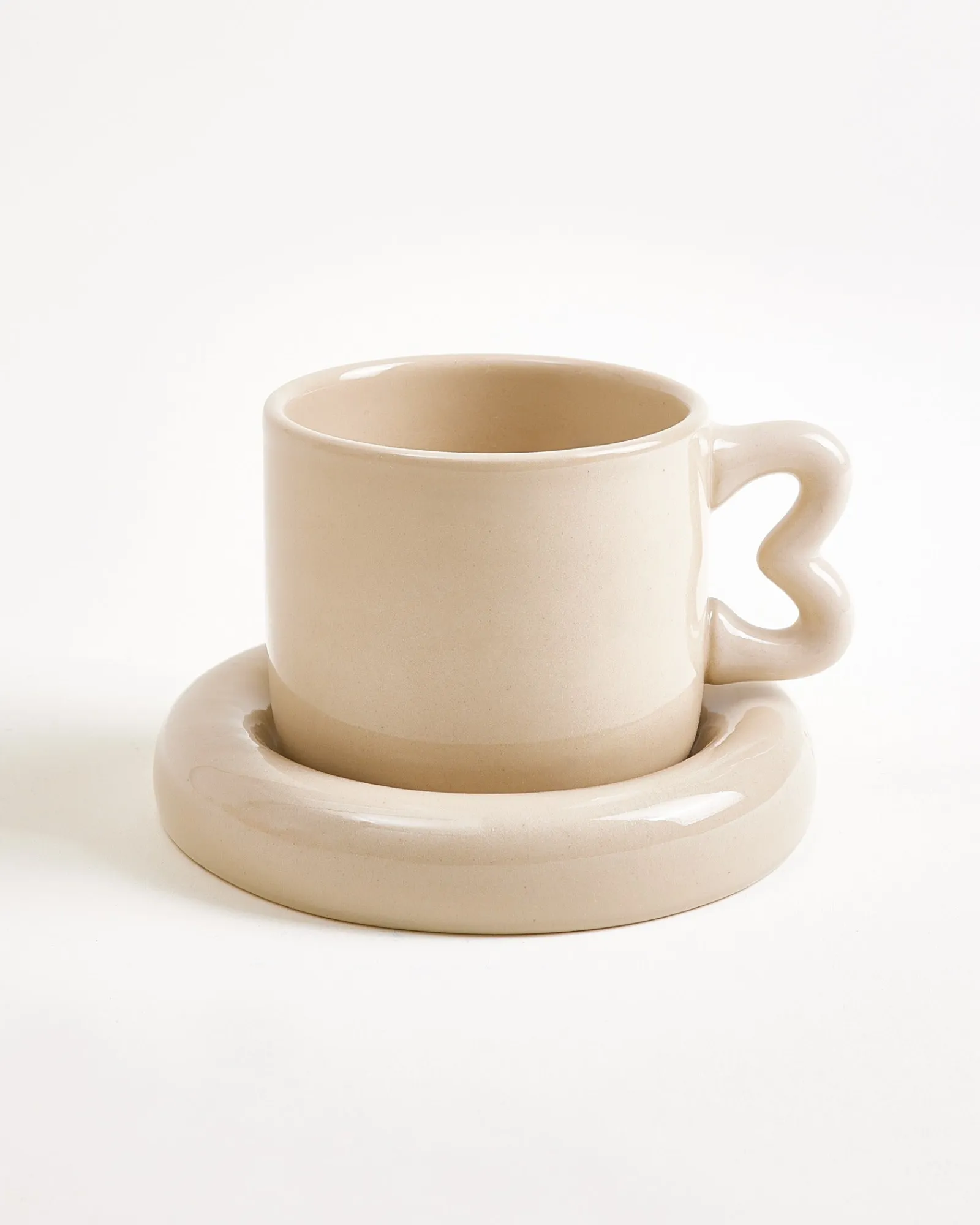 Motel a Miio Seia Tasse & Untertasse Herz* Kleine Tassen|Cappuccinotassen