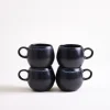 Motel a Miio Turmalina Espressotasse schwarz 4er-Set* Tassen-Sets