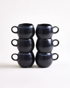 Motel a Miio Turmalina Espressotasse schwarz 6er-Set* Tassen-Sets