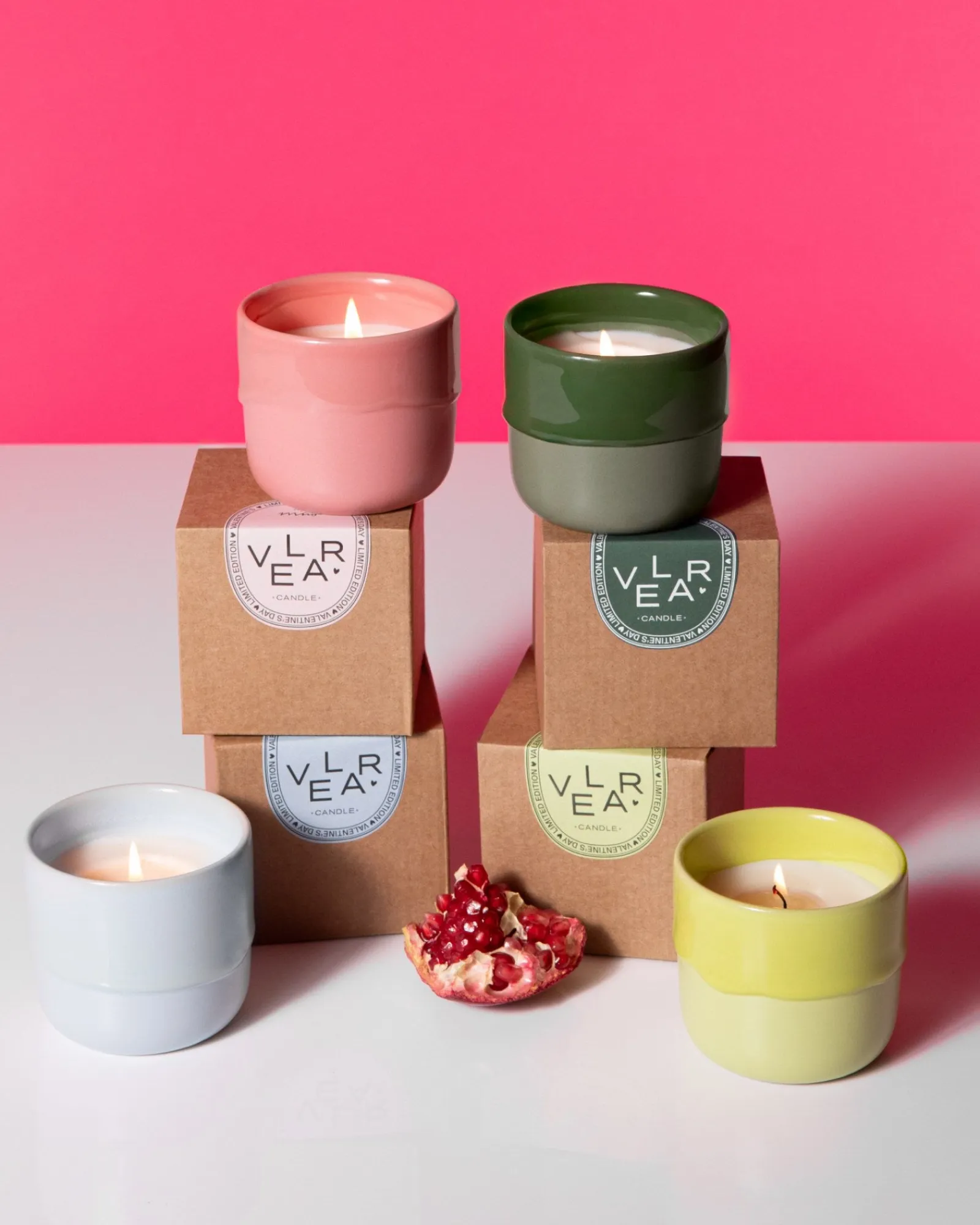 Motel a Miio Velar Duftkerze Salted Zest rosa* Duftkerzen